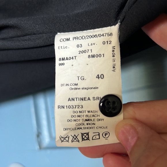 Black Armani Collezioni dress size 4 - Picture 6 of 6